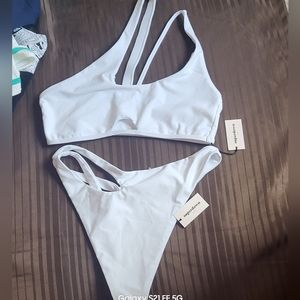 NWT! Superdown Cut-out Bikini Set